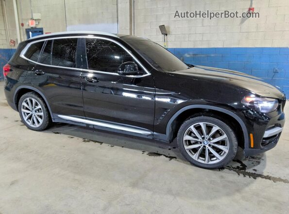 5UXTR9C57KLD93321 2019 BMW X3 Black 