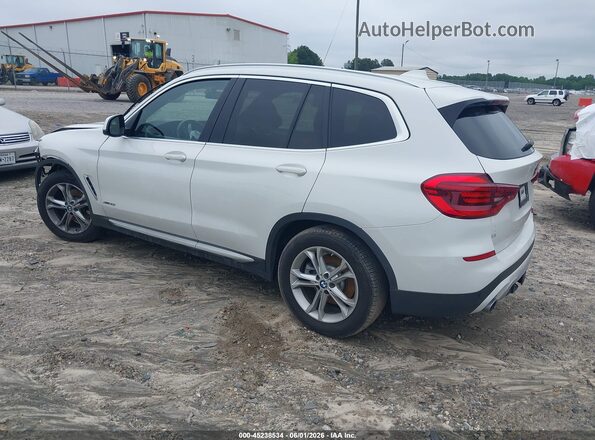 5UXTR9C58JLD65882 2018 BMW X3 White Հետևի ձախ