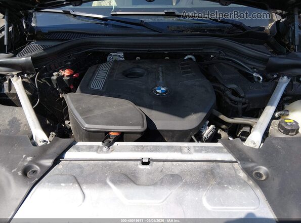 5UXTR9C58KLD92789 2019 BMW X3 Black Widok z tyłu