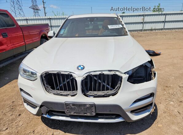 5UXTR9C58KLE14399 2019 BMW X3 White 