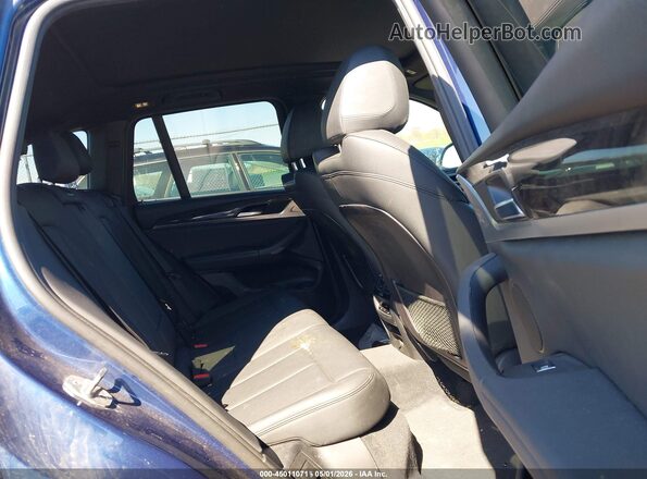 5UXTR9C58KLR08761 2019 BMW X3 Blue VIN კოდის სტიკერის ხედი