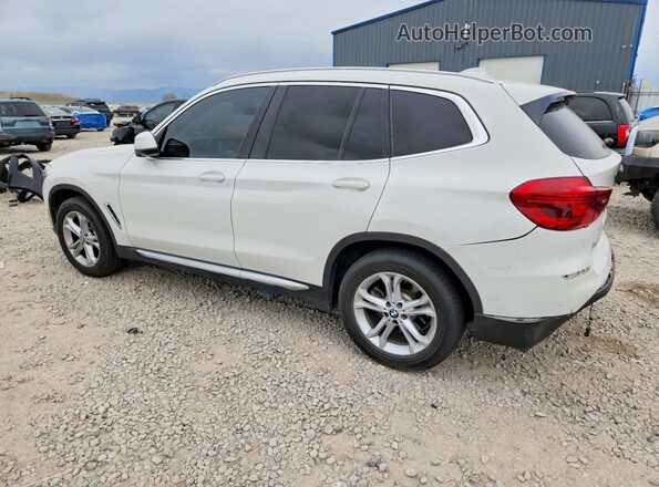 5UXTR9C59KLD93577 2019 BMW X3 White 