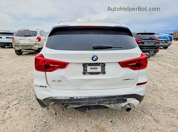 5UXTR9C59KLD93577 2019 BMW X3 White 