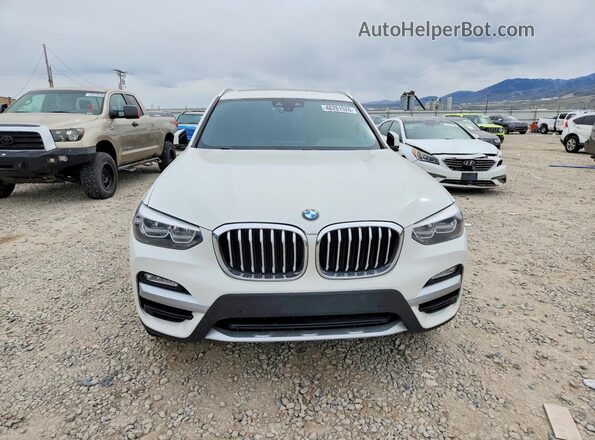5UXTR9C59KLD93577 2019 BMW X3 White 