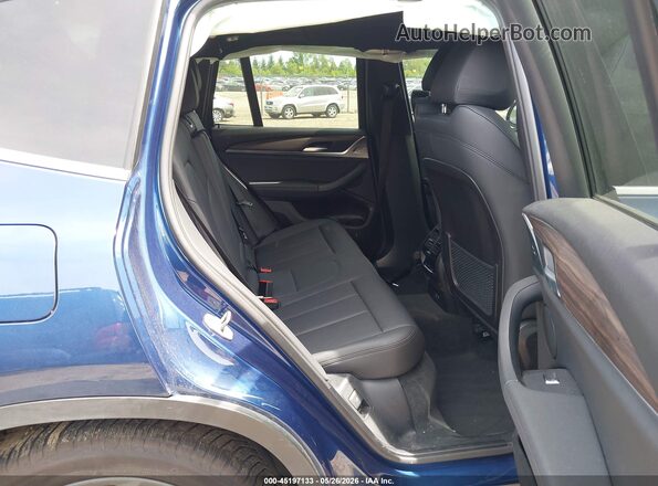 5UXTS1C03M9H13227 2021 BMW X3 Blue VIN sticker view
