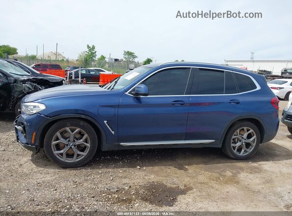 5UXTS1C03M9H13227 2021 BMW X3 Blue 360 interior view