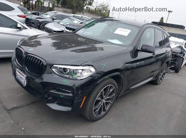 5UXTS1C0XM9H30459 2021 BMW X3 Черный 