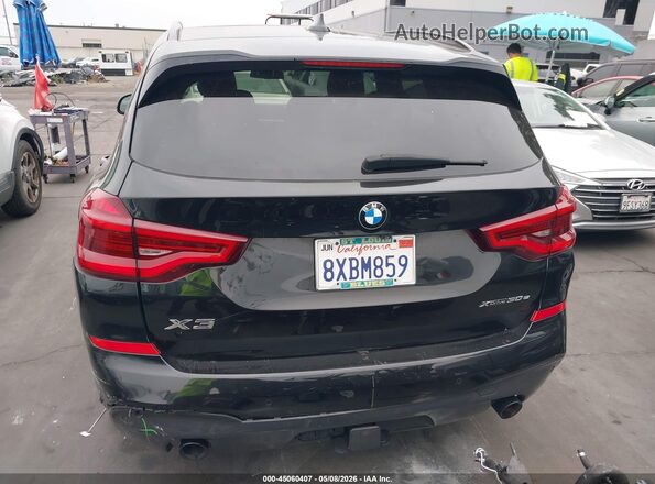 5UXTS1C0XM9H30459 2021 BMW X3 Черный 