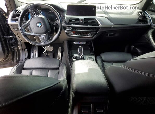 5UXTS3C58J0Y94717 2018 BMW X3 Black 