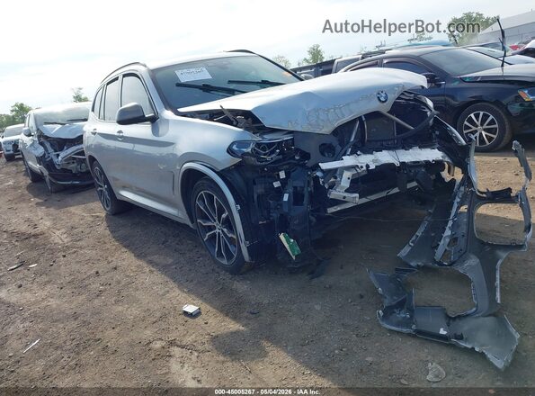 5UXTS3C58K0Z03062 2019 BMW X3 White Widok z przodu