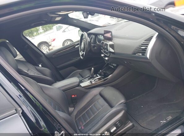 5UXTS3C5XK0Z10434 2019 BMW X3 Черный Вид салона спереди