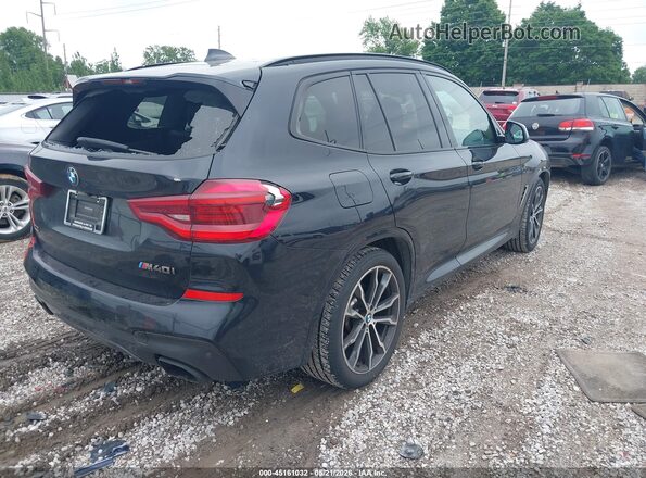 5UXTS3C5XK0Z10434 2019 BMW X3 Черный Задняя правая четверть