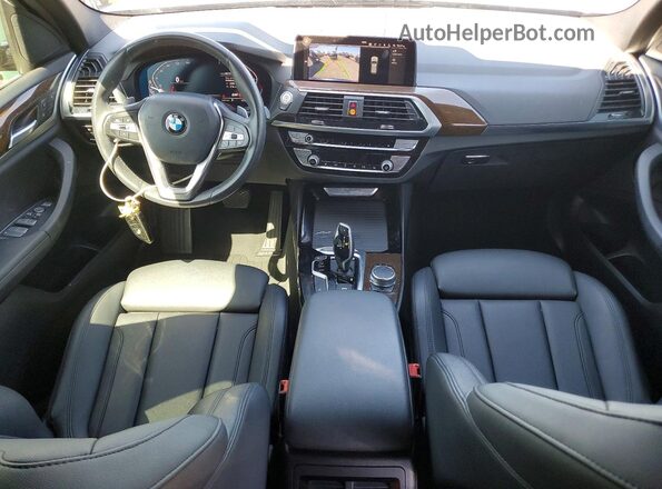 5UXTY3C01L9B08261 2020 BMW X3 Blue 