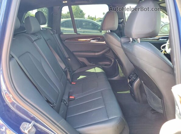 5UXTY3C01L9B08261 2020 BMW X3 Blue 