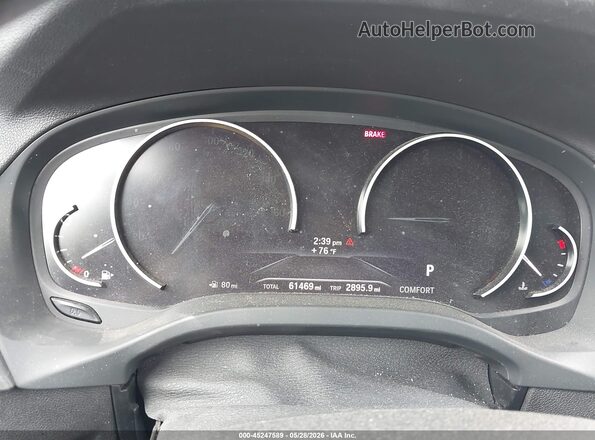 5UXTY3C02M9E60783 2021 BMW X3 Black Widok tylnych siedzeń