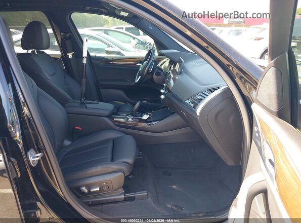 5UXTY3C03L9C63281 2020 BMW X3 Black 