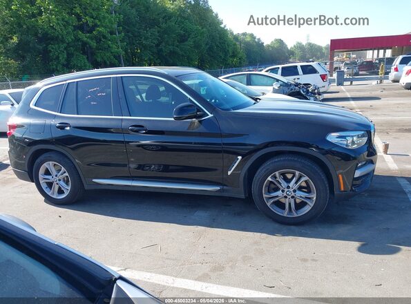 5UXTY3C03L9C63281 2020 BMW X3 Black 