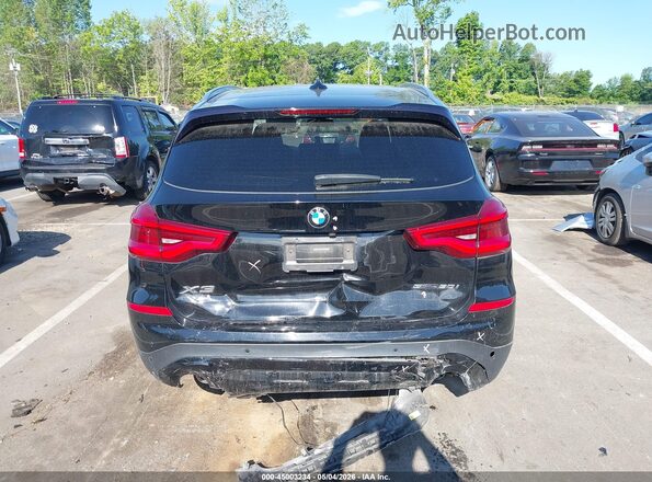 5UXTY3C03L9C63281 2020 BMW X3 Black 