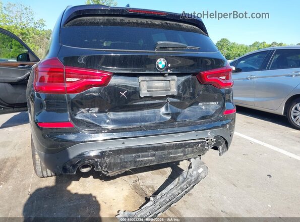 5UXTY3C03L9C63281 2020 BMW X3 Black 