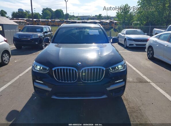 5UXTY3C03L9C63281 2020 BMW X3 Black 