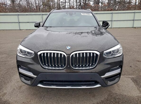 5UXTY3C04L9C04580 2020 BMW X3 Brown Widok z przodu