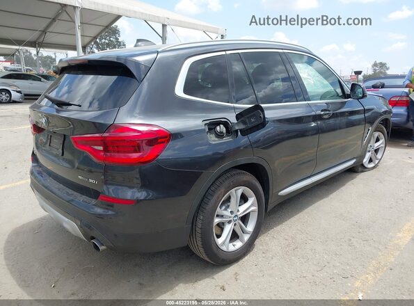 5UXTY3C04LLU70486 2020 BMW X3 Gray Rear right
