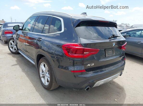 5UXTY3C04LLU70486 2020 BMW X3 Gray Rear left