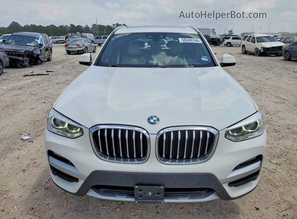5UXTY3C04M9H13098 2021 BMW X3 White 