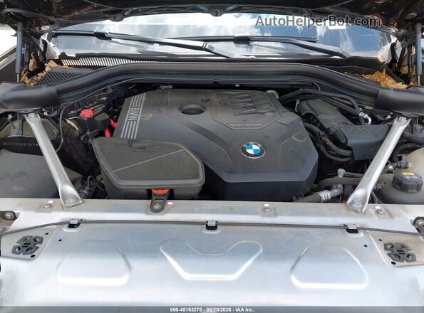 5UXTY3C08M9F36815 2021 BMW X3 Black Вид ззаду