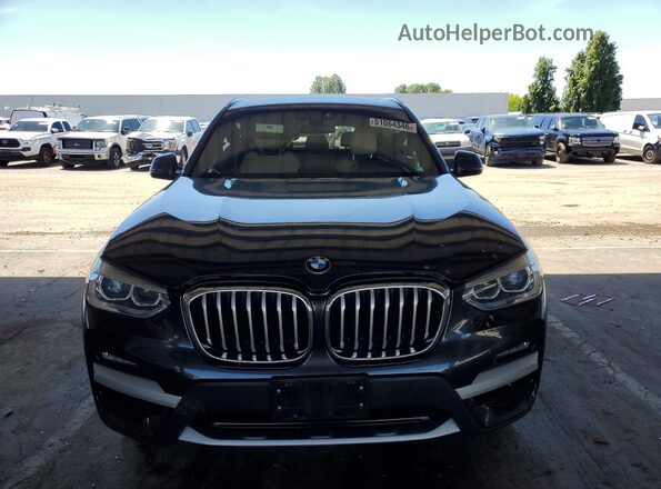 5UXTY3C09M9E19812 2021 BMW X3 Black Vista frontal