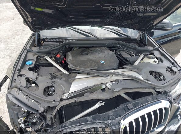 5UXTY3C09M9G01283 2021 BMW X3 Black Vista trasera