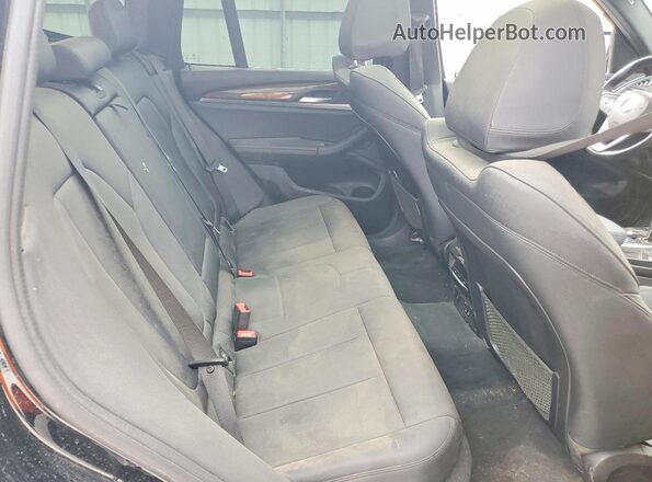 5UXTY3C0XM9F21474 2021 BMW X3 Black Вид задніх сидінь