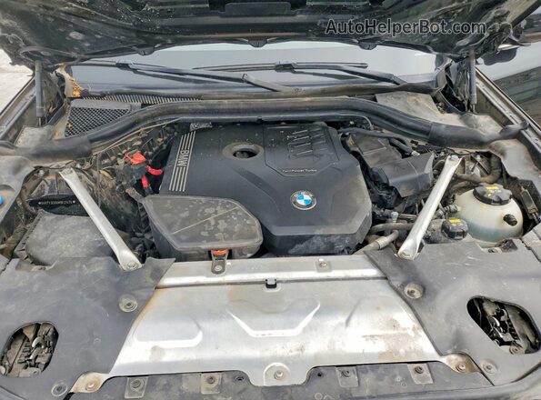 5UXTY3C0XM9F21474 2021 BMW X3 Black Вид задньої частини салону