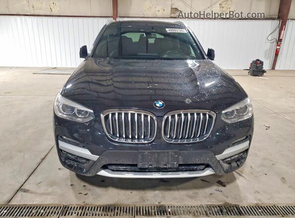 5UXTY5C00M9E39636 2021 BMW X3 Black Vista frontal