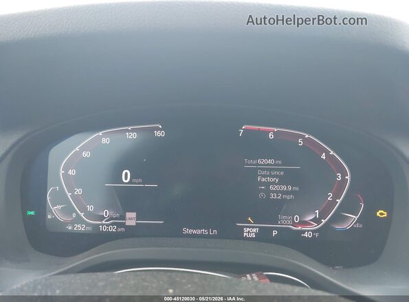 5UXTY5C00M9E39846 2021 BMW X3 Gray 