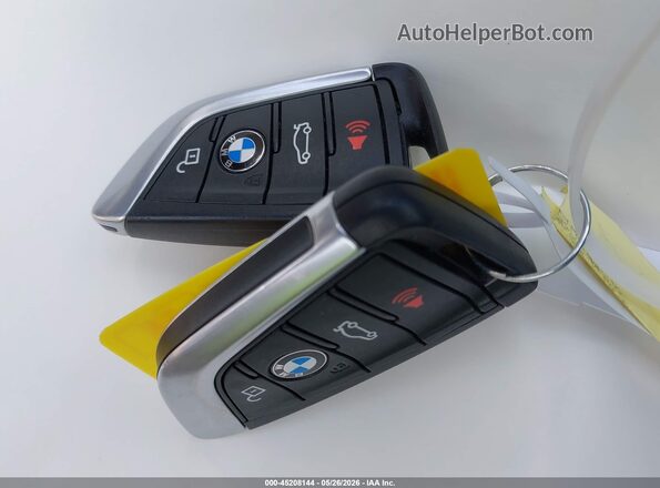 5UXTY5C01LLE57984 2020 BMW X3 Black Dashboard view