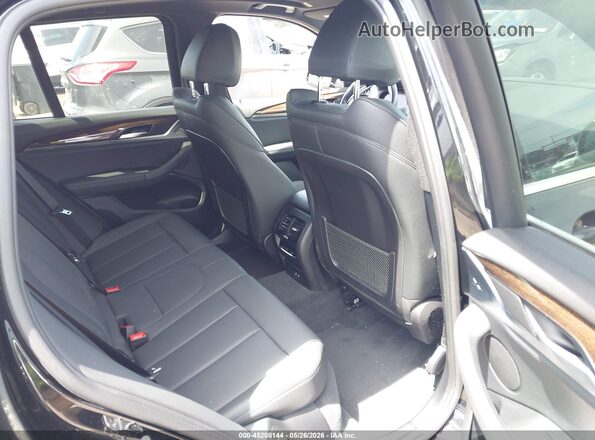 5UXTY5C01LLE57984 2020 BMW X3 Black VIN sticker view