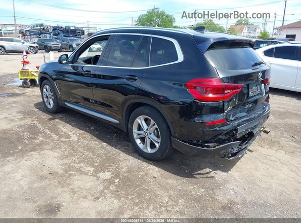 5UXTY5C01LLE57984 2020 BMW X3 Black Rear left
