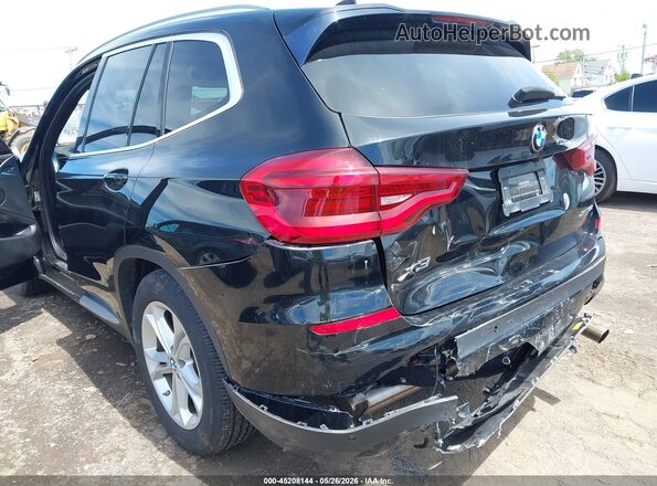 5UXTY5C01LLE57984 2020 BMW X3 Black Front view