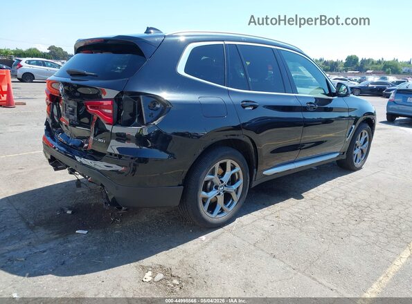 5UXTY5C02M9E41839 2021 BMW X3 Black 