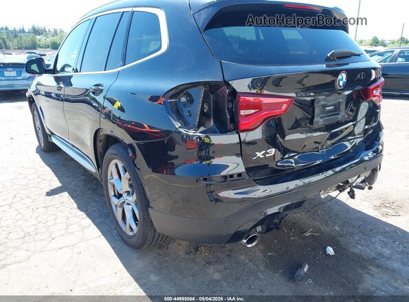 5UXTY5C02M9E41839 2021 BMW X3 Black 