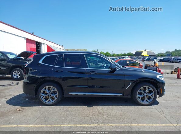 5UXTY5C02M9E41839 2021 BMW X3 Black 
