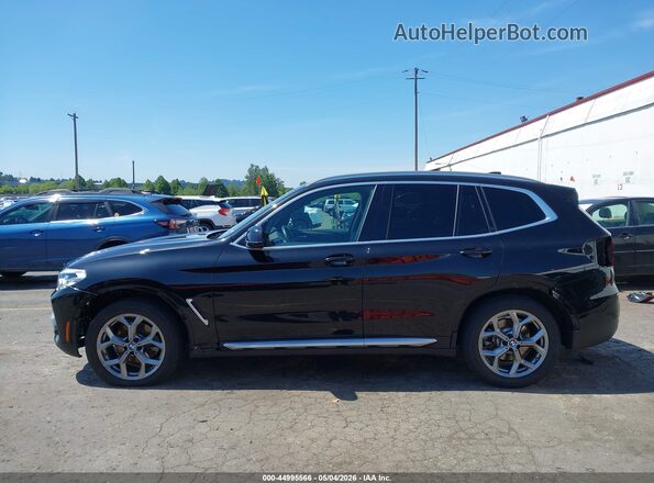 5UXTY5C02M9E41839 2021 BMW X3 Black 