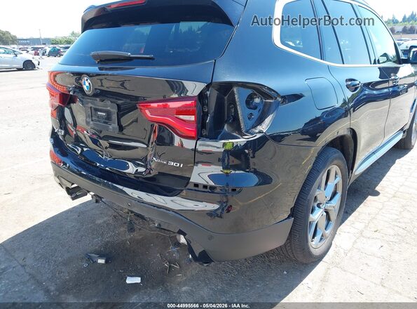 5UXTY5C02M9E41839 2021 BMW X3 Black 