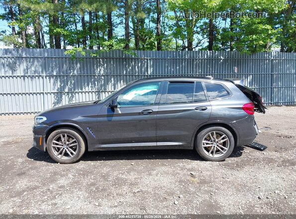 5UXTY5C02M9F26115 2021 BMW X3 Black Սալոնի 360 աստիճան տեսք