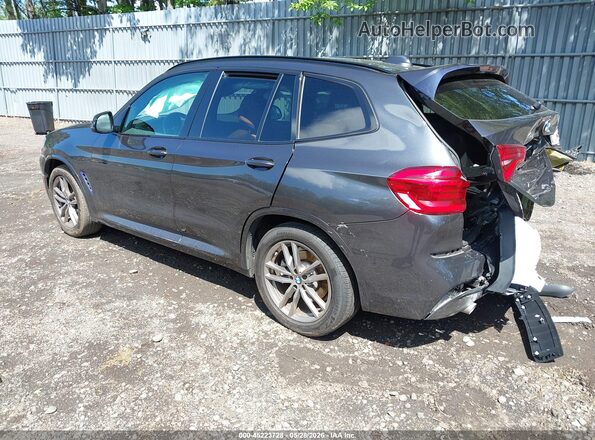 5UXTY5C02M9F26115 2021 BMW X3 Black Հետևի ձախ