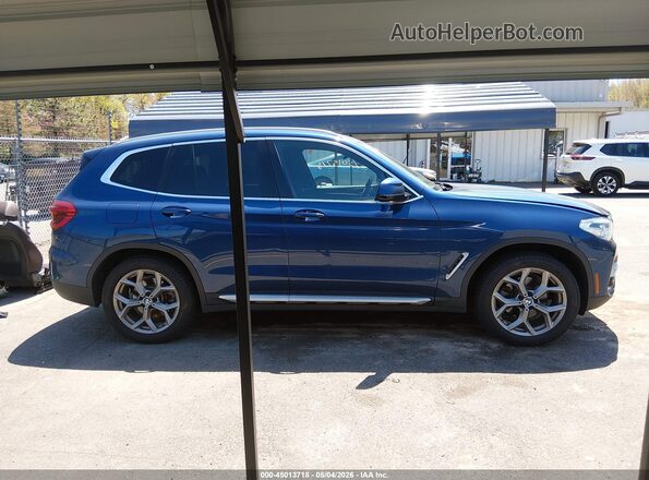 5UXTY5C03LLT33440 2020 BMW X3 Blue 