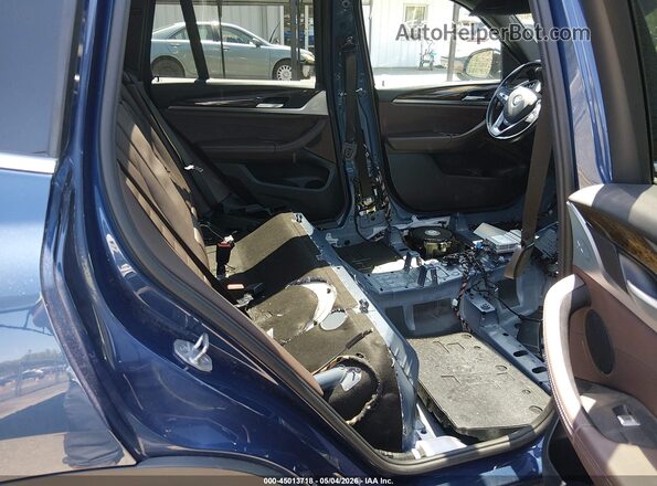 5UXTY5C03LLT33440 2020 BMW X3 Blue 