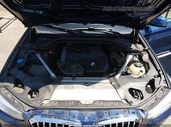 5UXTY5C03LLT33440 2020 BMW X3 Blue 