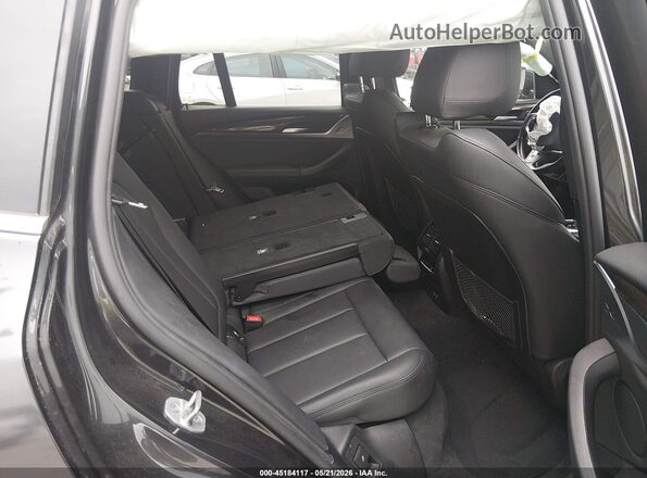 5UXTY5C03M9F57311 2021 BMW X3 Black Widok naklejki z numerem VIN